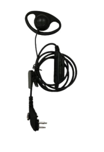 Słuchawka nauszna typu "D" Hytera EHM15 - PTT i mikrofon na przewodzie