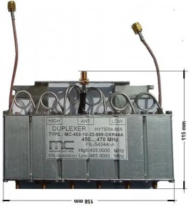 Filtr dupleksowy Hytera MC-160/MC-450 do HR655